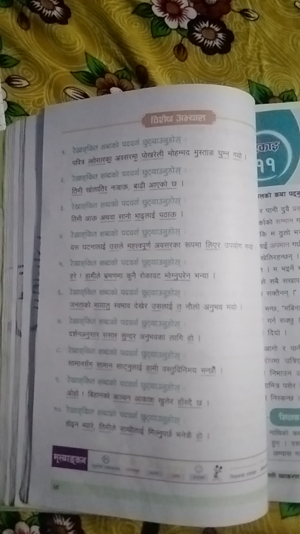 विदोध अंयास
4. रेजाइकित श्वा्टको पदवर्ज पुयाउतुहोस : पवित्र ल्होतारका 