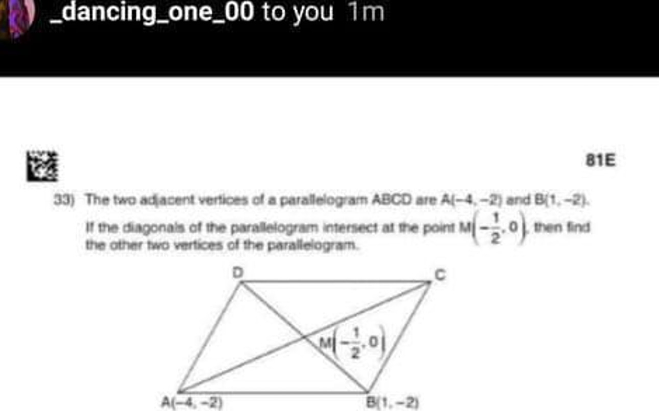 _dancing_one_00 to you 1m
81E
33) The two adjacent vertices of a paral