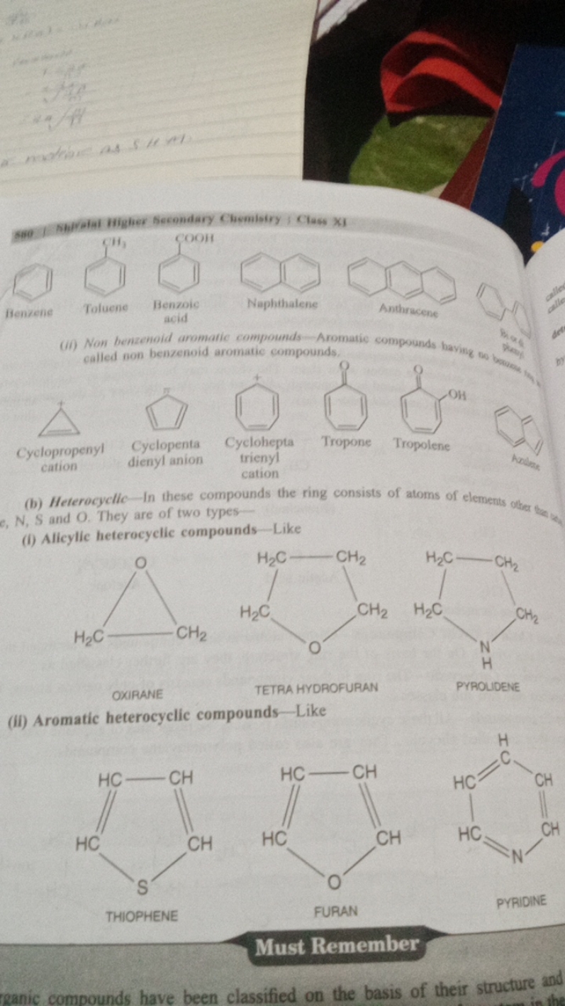 Sheratai Higher Secondary Chemisiry; Clase XJ

Benzene
Toluene
Benzoic