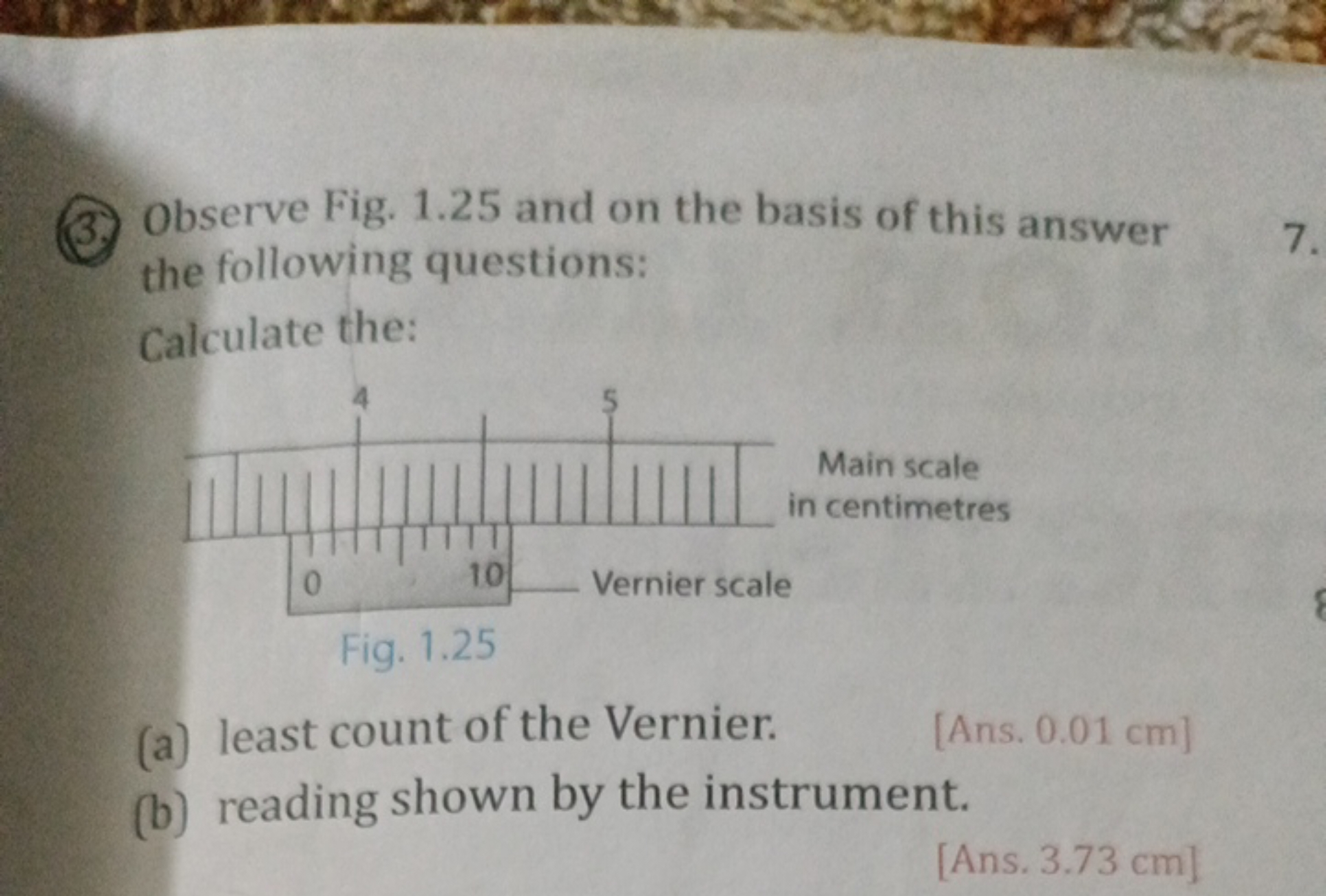 (3.) Observe Fig. 1.25 and on the basis of this answer the following q