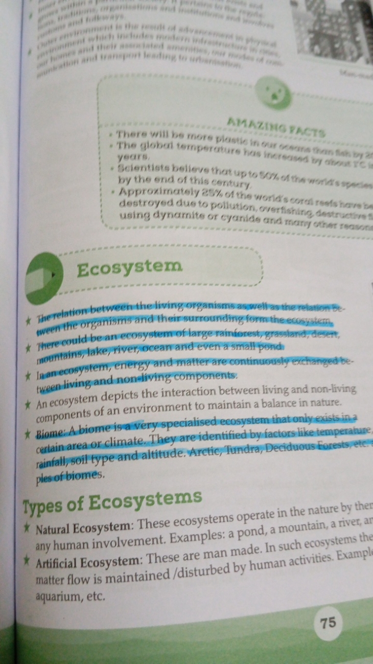 AMAZIHG FACTs
- There will be more plastic in our ocsoris then fintoy 