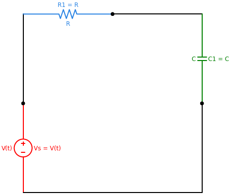 Example 3:- Find the current i(t) in the RC circuit in Fig. given if a si..