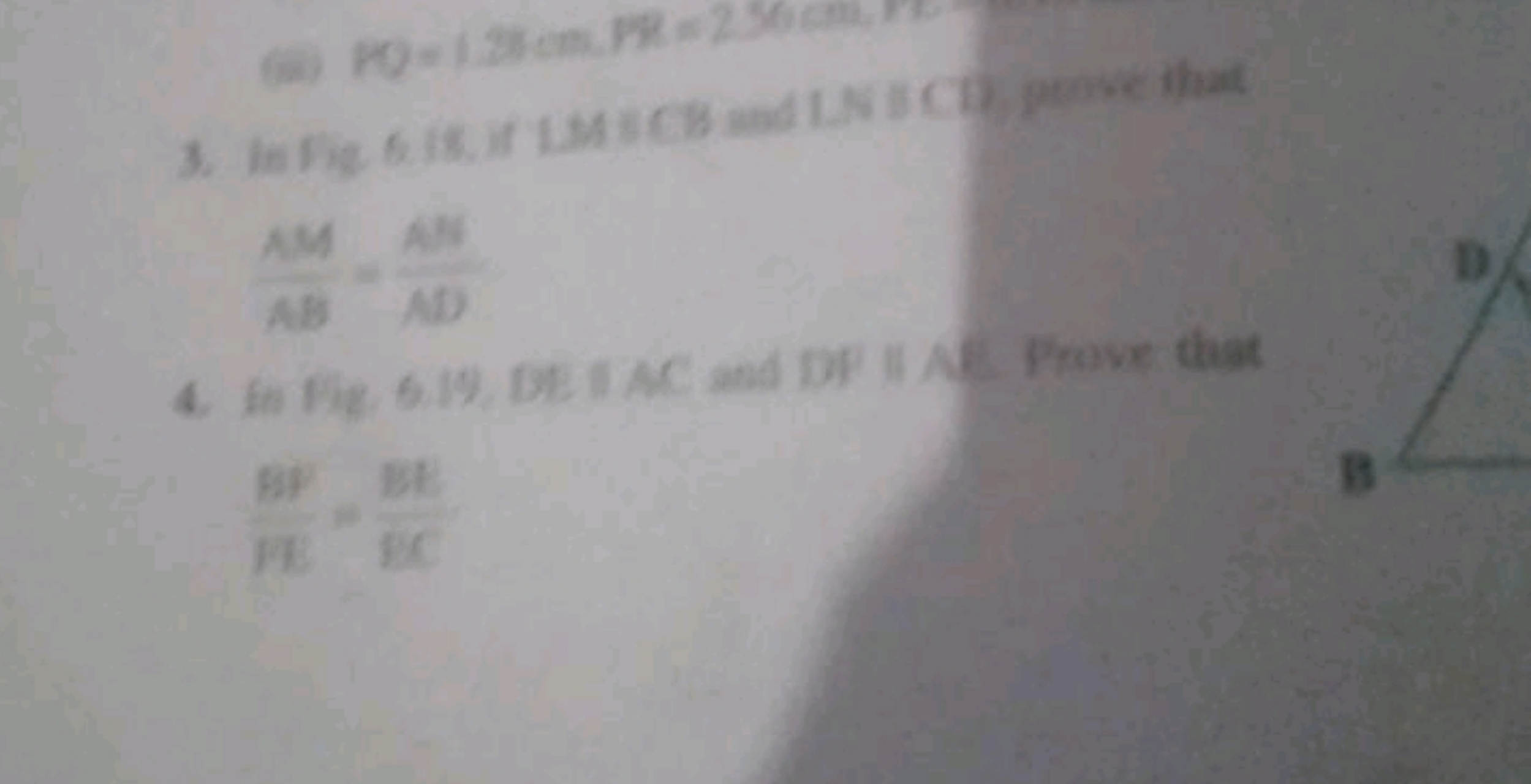 
ABAM​=ADAD​
4. fo Hig, 6.19, DL II AC and DH II A Prove that
 Fiy  Fi