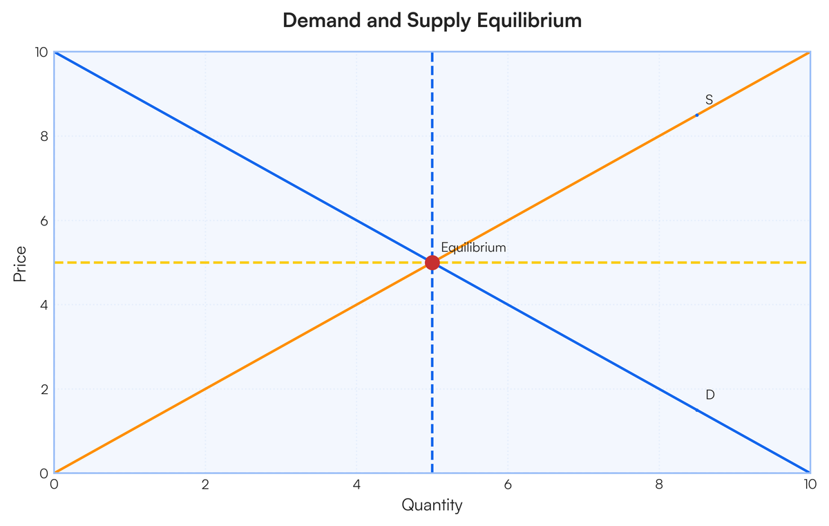 quantity demanded - assignment point Images High... I need help in drawing quantity demanded nd quantity supplied graph | Filo