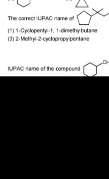 The sarrect ILPMC rwxe ol
CCC(C)(C)C1CCCC1
[] 1.Gpligperty it, 1 -dime