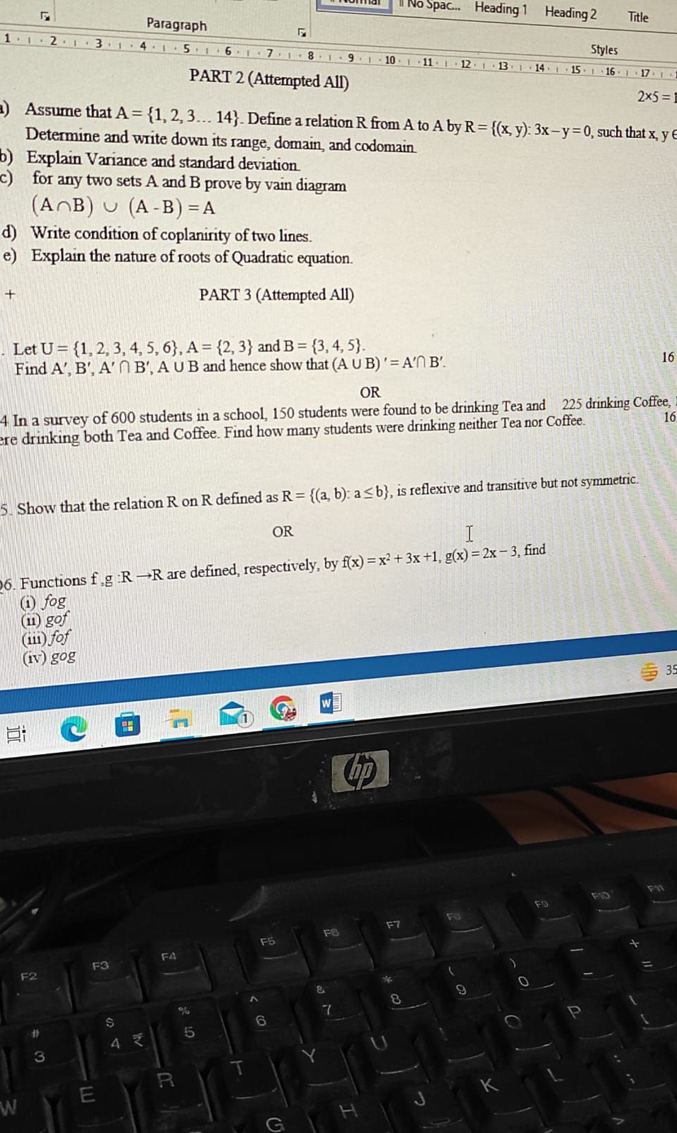 1
Paragraph
1⋅1⋅2⋅1⋅3⋅1⋅4⋅1⋅5⋅1⋅6⋅1⋅7⋅1⋅8⋅1⋅9 PART 2 (Attempted AII)
