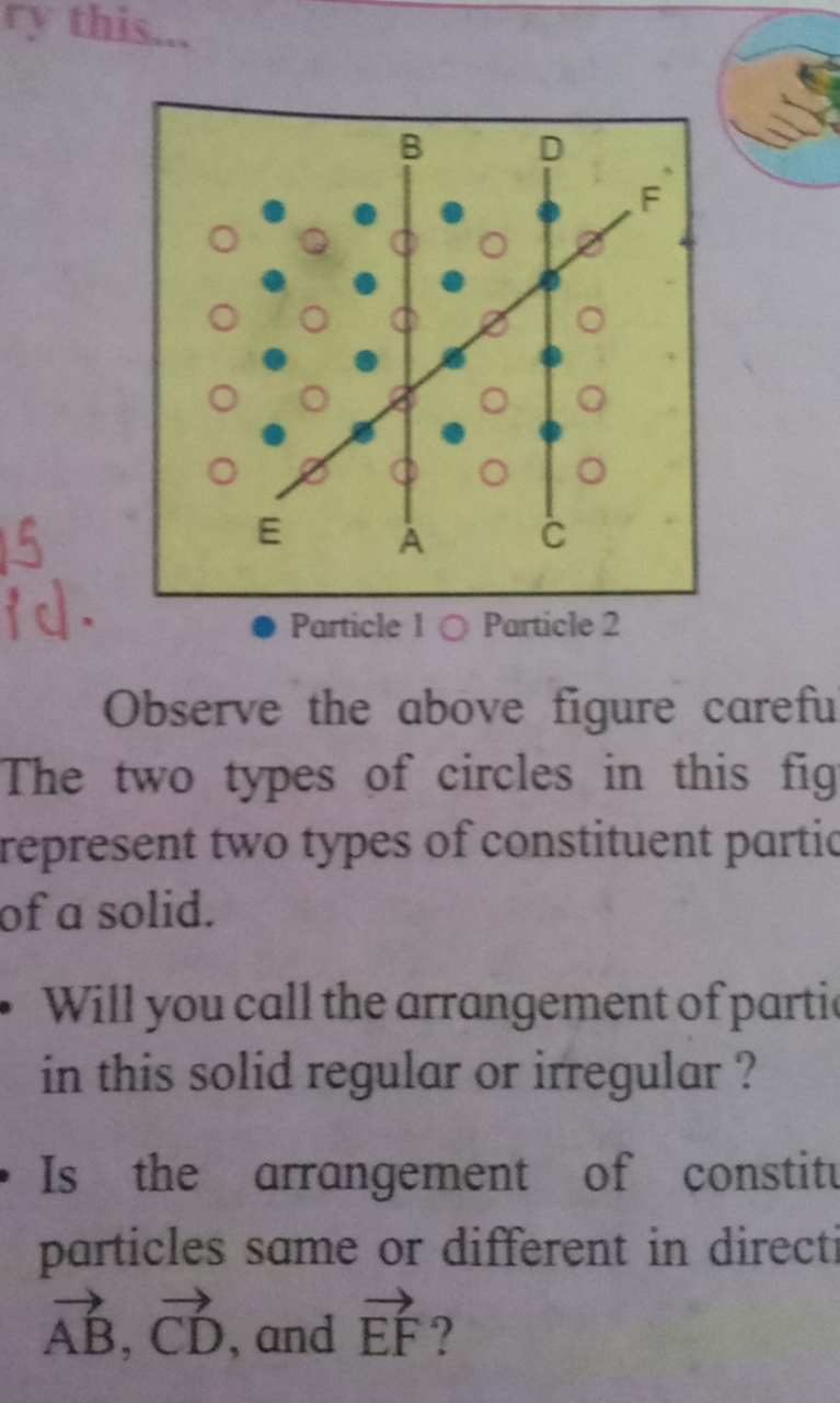 - Particle 1 O Particle 2
Observe the above figure carefu The two type