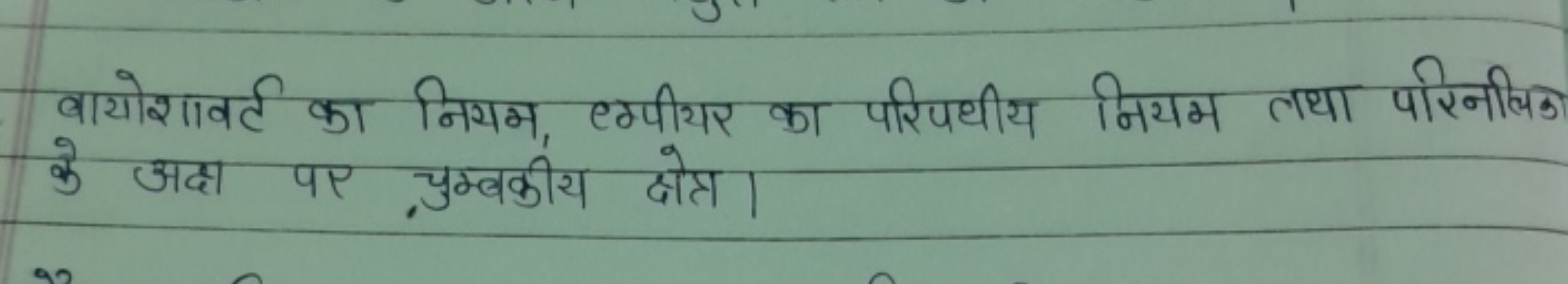 बायोशावर्ट का नियम, ए्यपयर का परिपथीय नियम तथा परिनलिक के अक्षा पर चुम