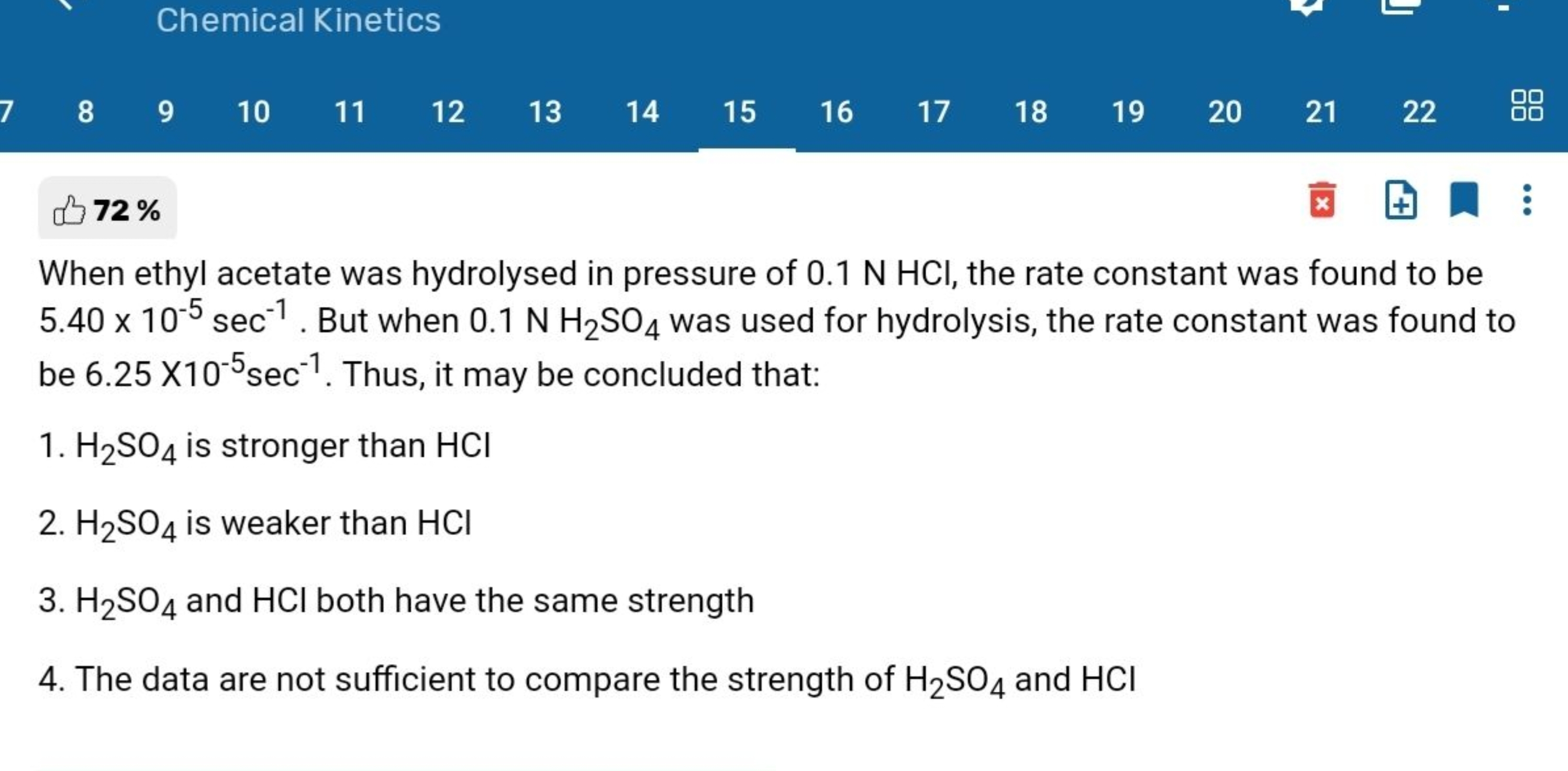 Chemical Kinetics 8​9​10​11​12​13​14​15​16​17​18​19​20​21​22​ 品 ​ ه 72