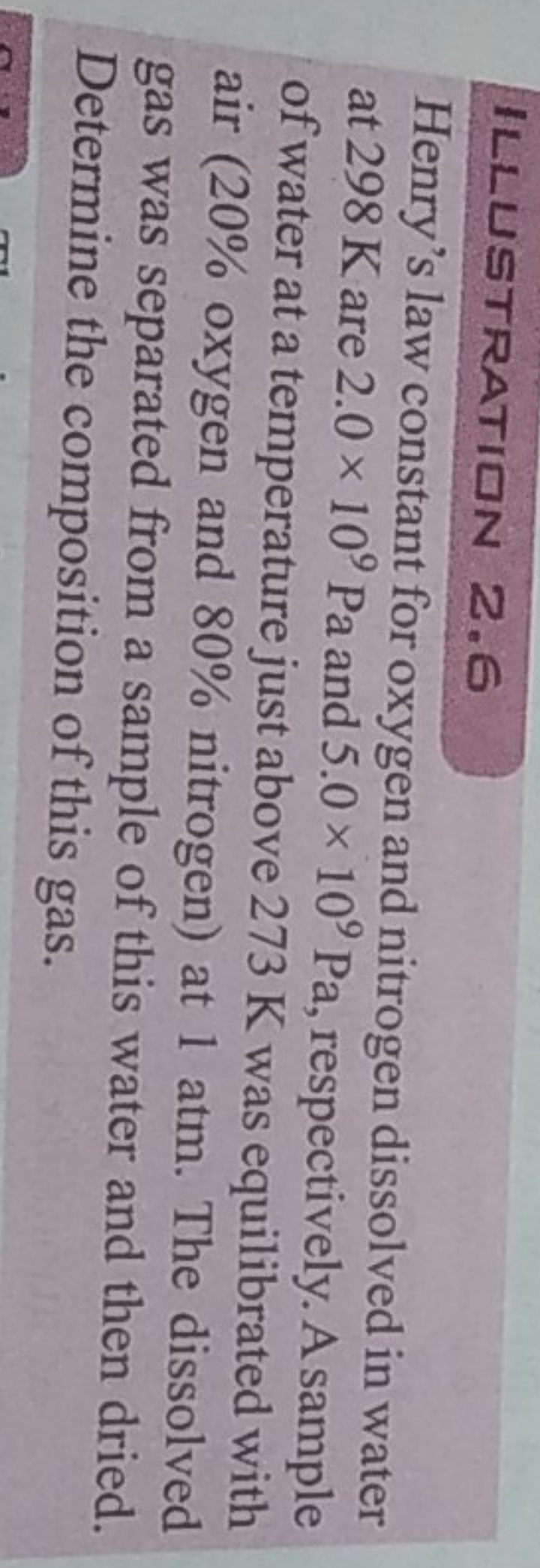 ILLUSTRATIUN Z.G
Henry's law constant for oxygen and nitrogen dissolve