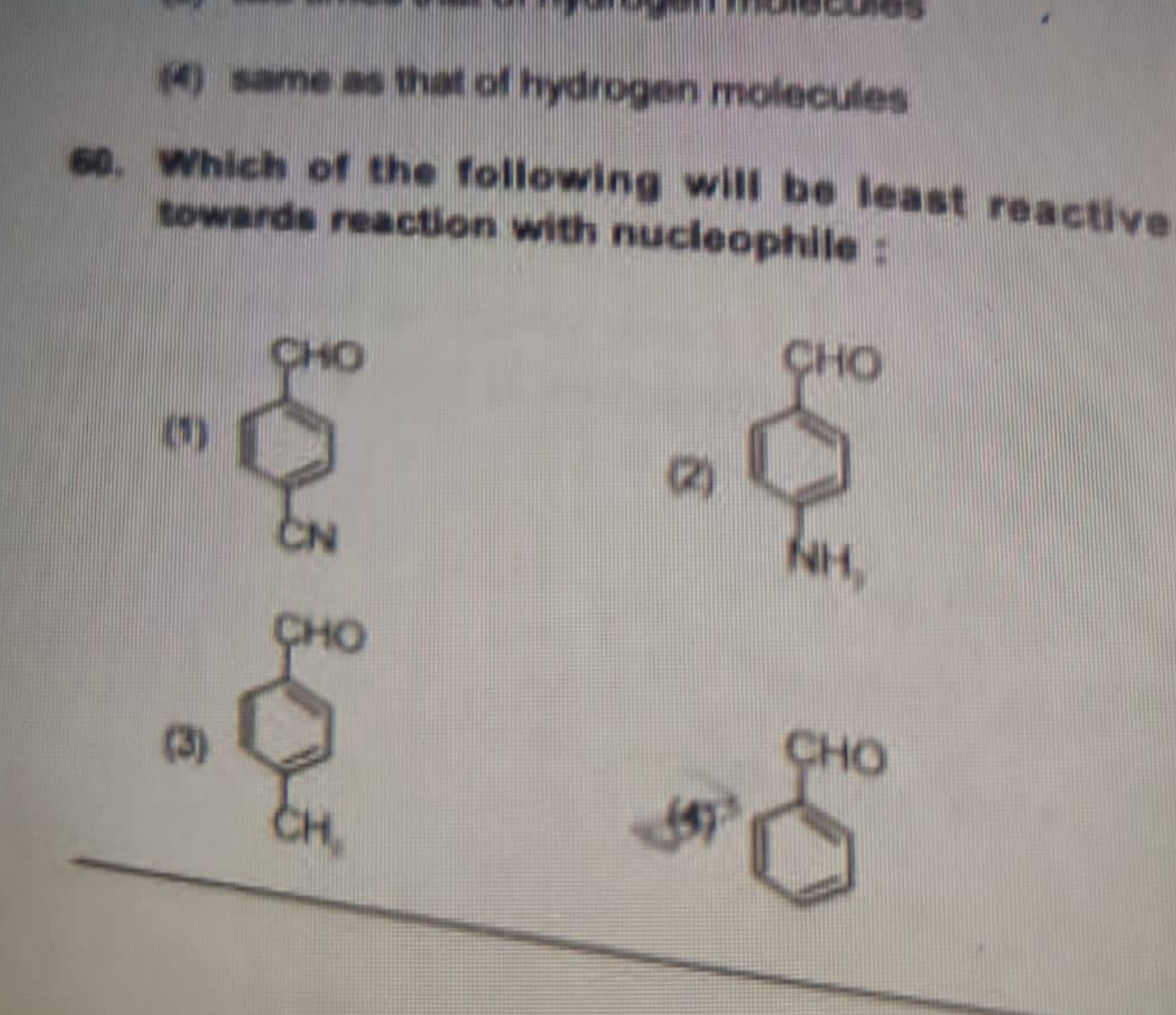 (4) same as that of hydrogen molecules