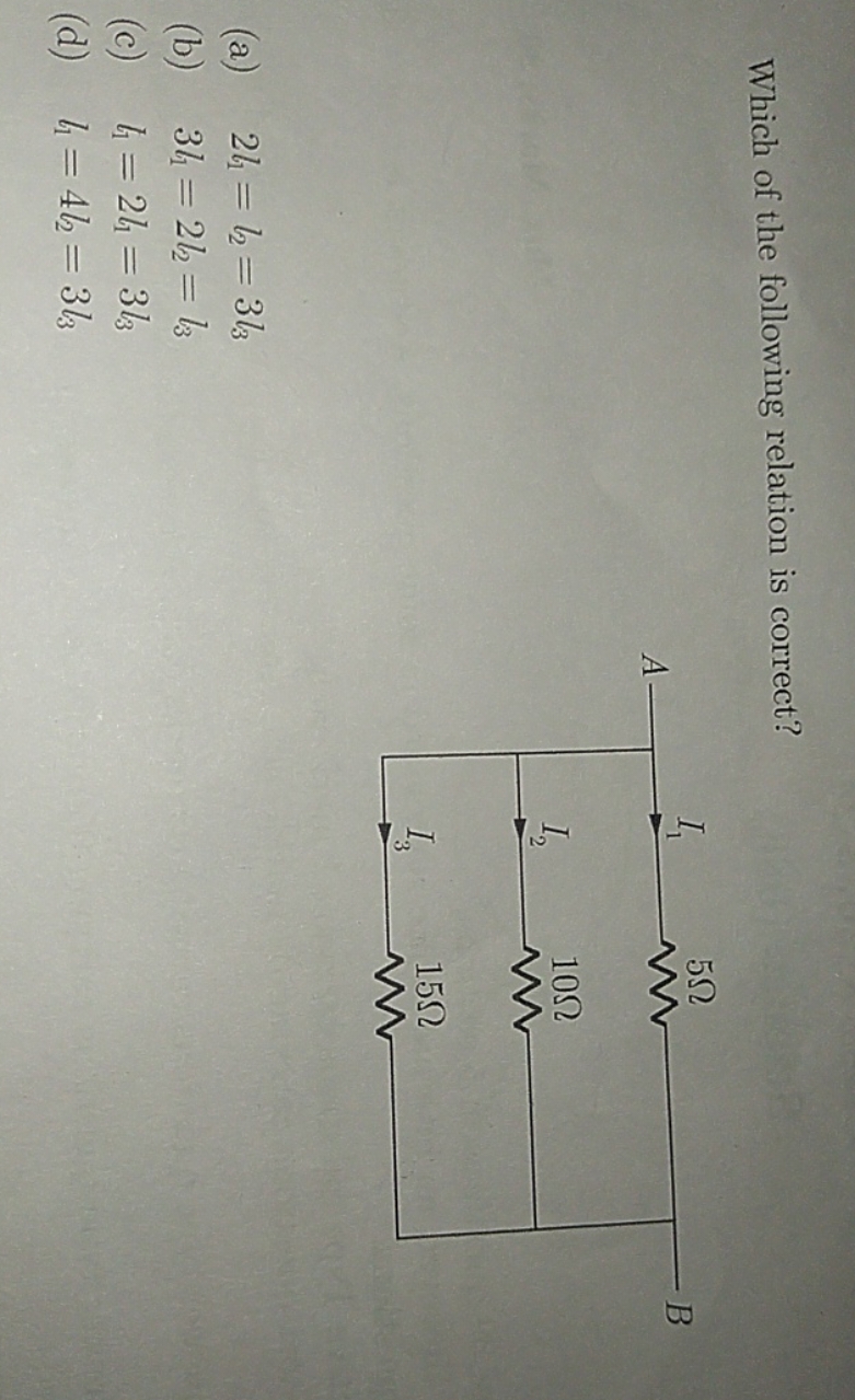 Which of the following relation is correct?