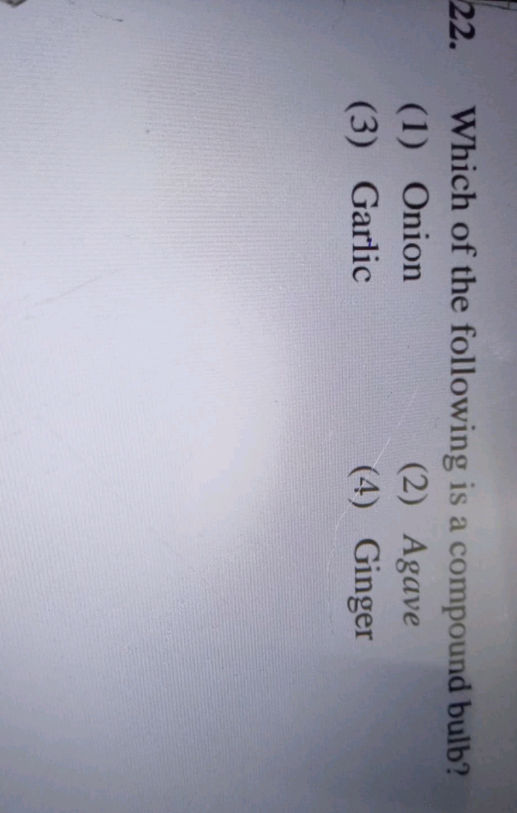 Which of the following is a compound bulb?