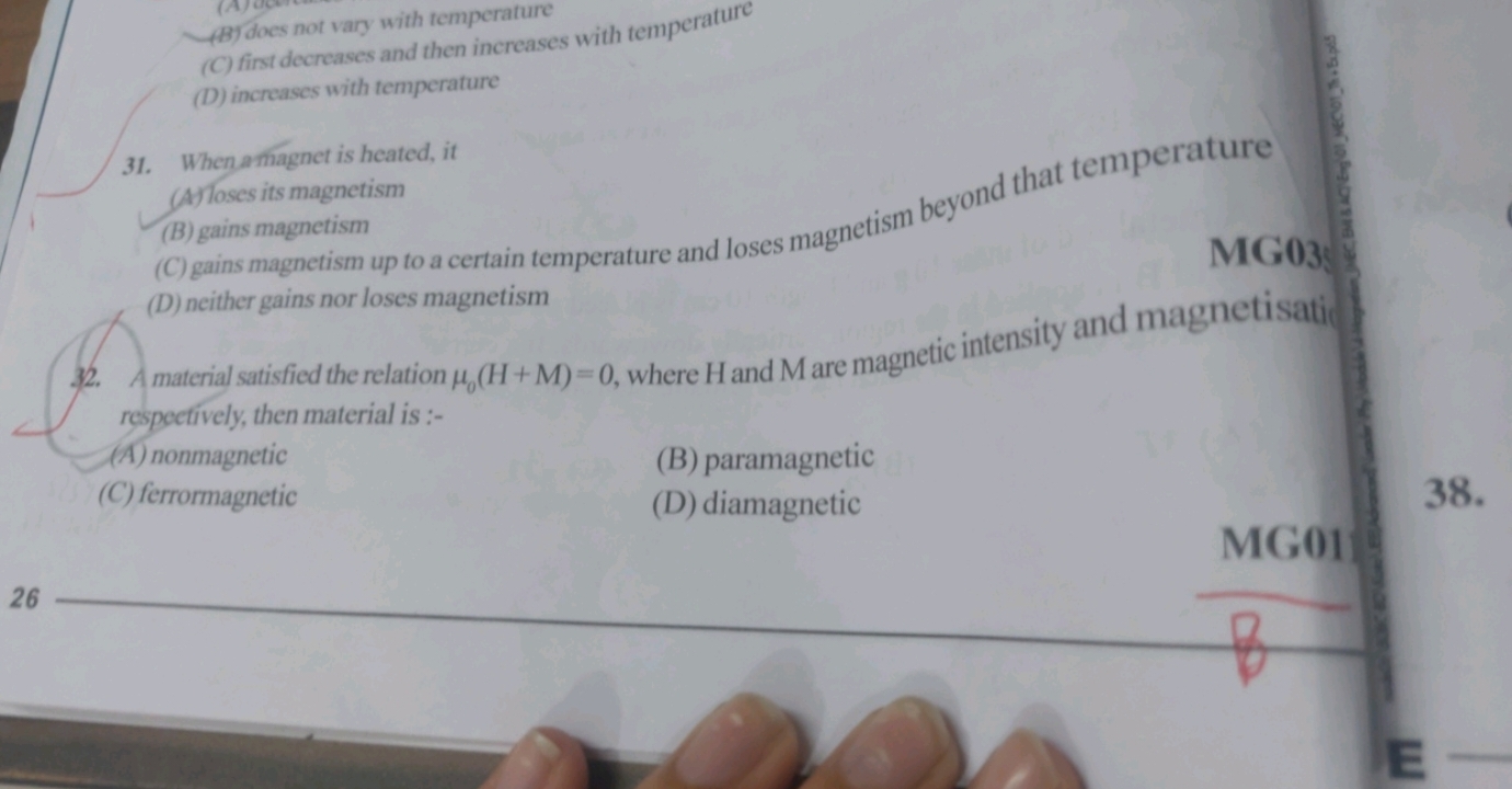 does not vary with temperature C) first decreases and then increases w