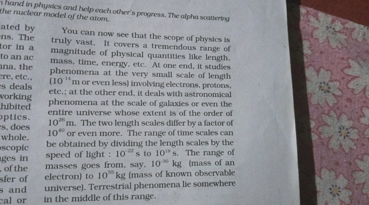 hand in physics and help each other's progress. The alpha scattering t