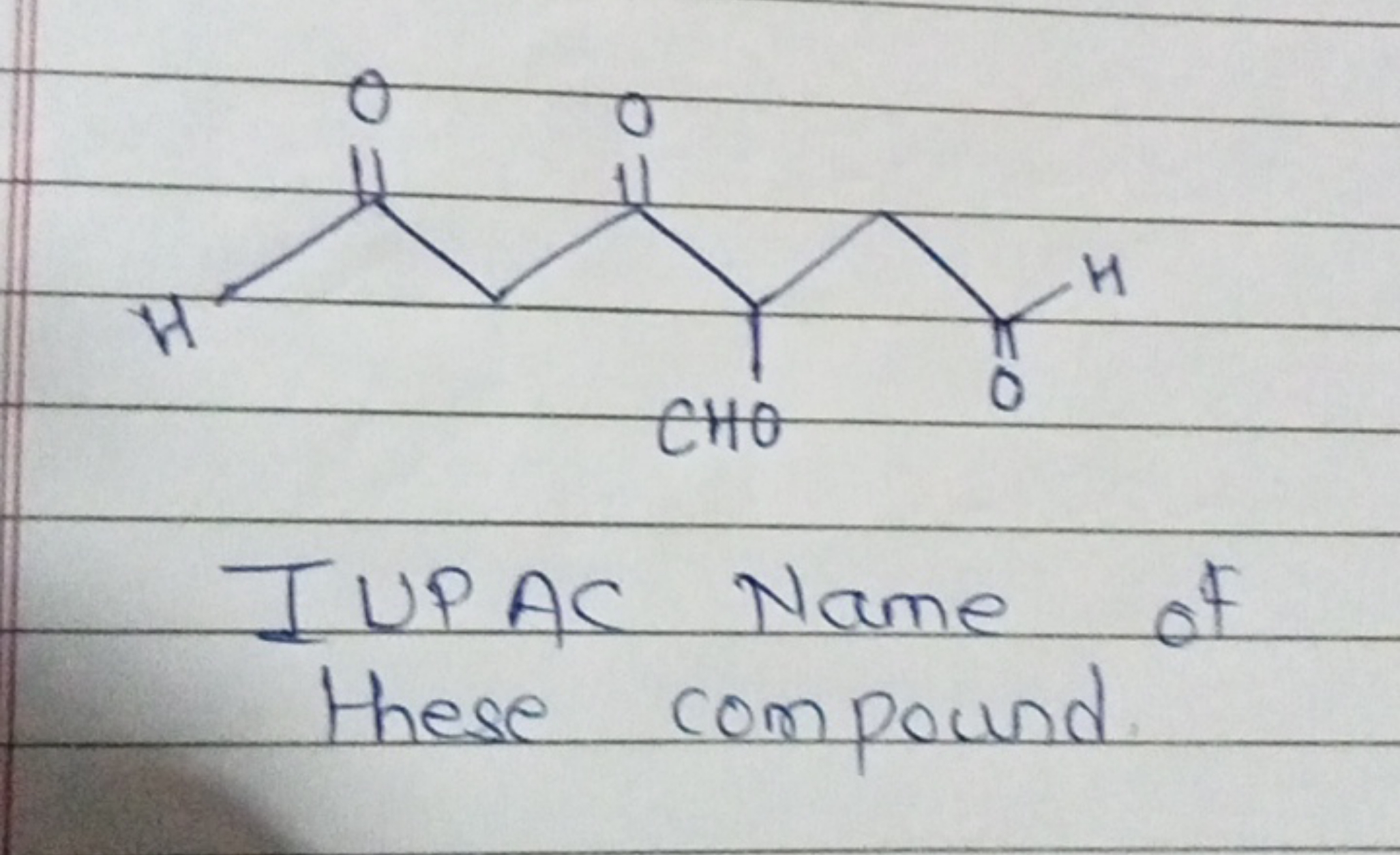 CC(CC(=O)O)C(O)CC=O
IUPAC Name of these compound
