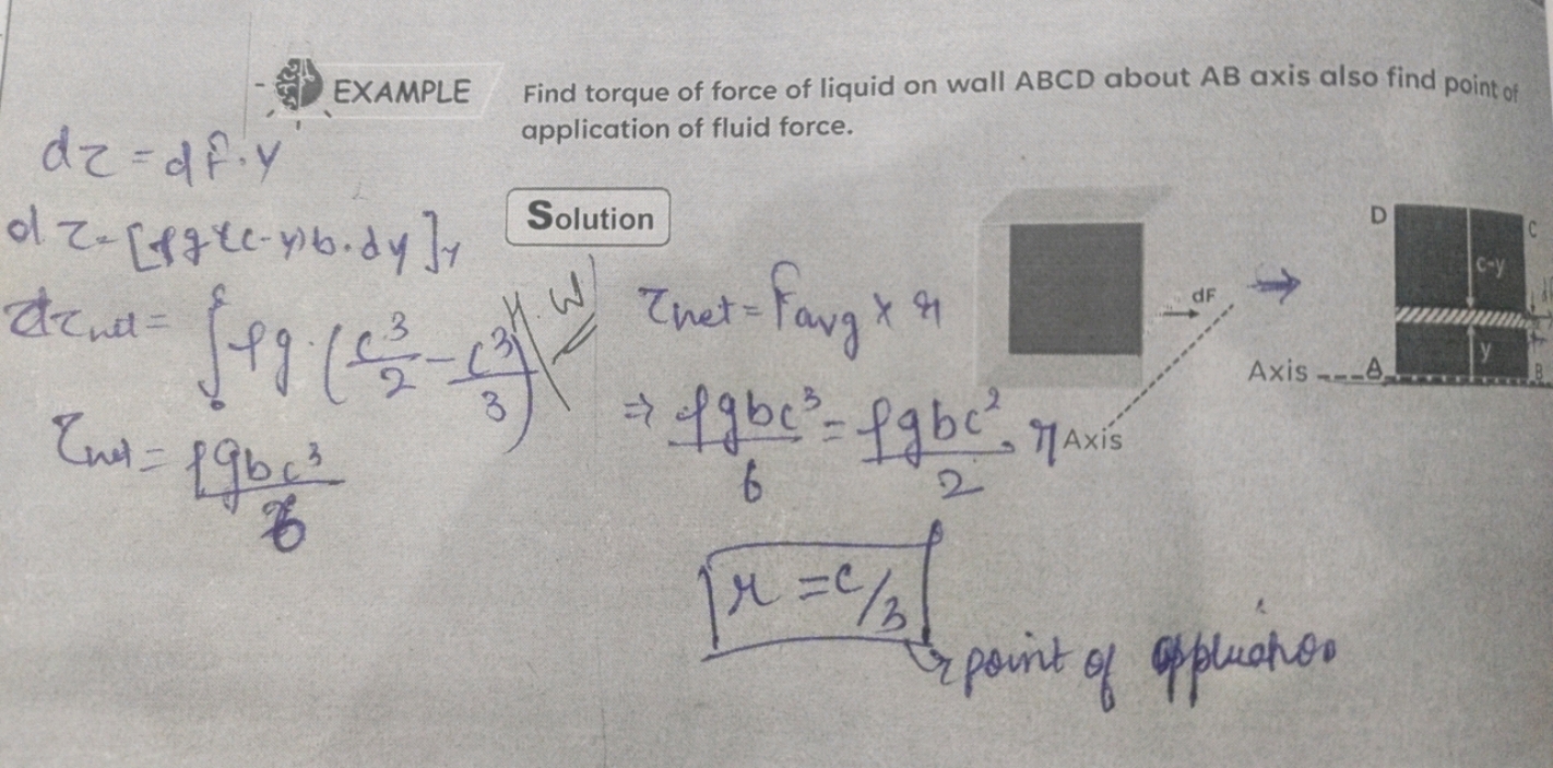 \[
\begin{array}{l}
-\frac{9.9}{} \text { EXAMPLE Find torque of force