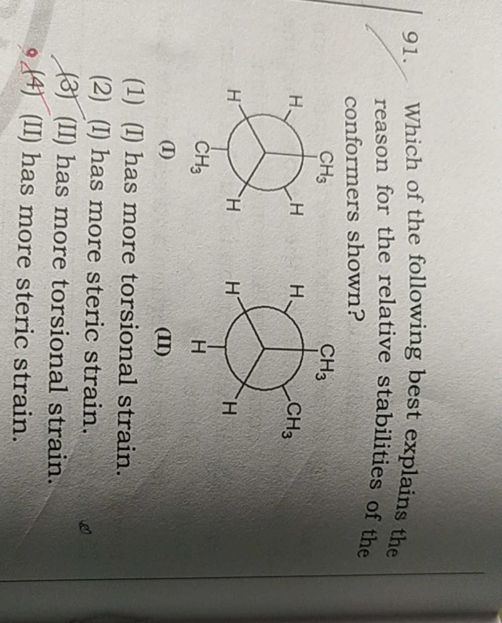 Which of the following best explains the reason for the relative stabi