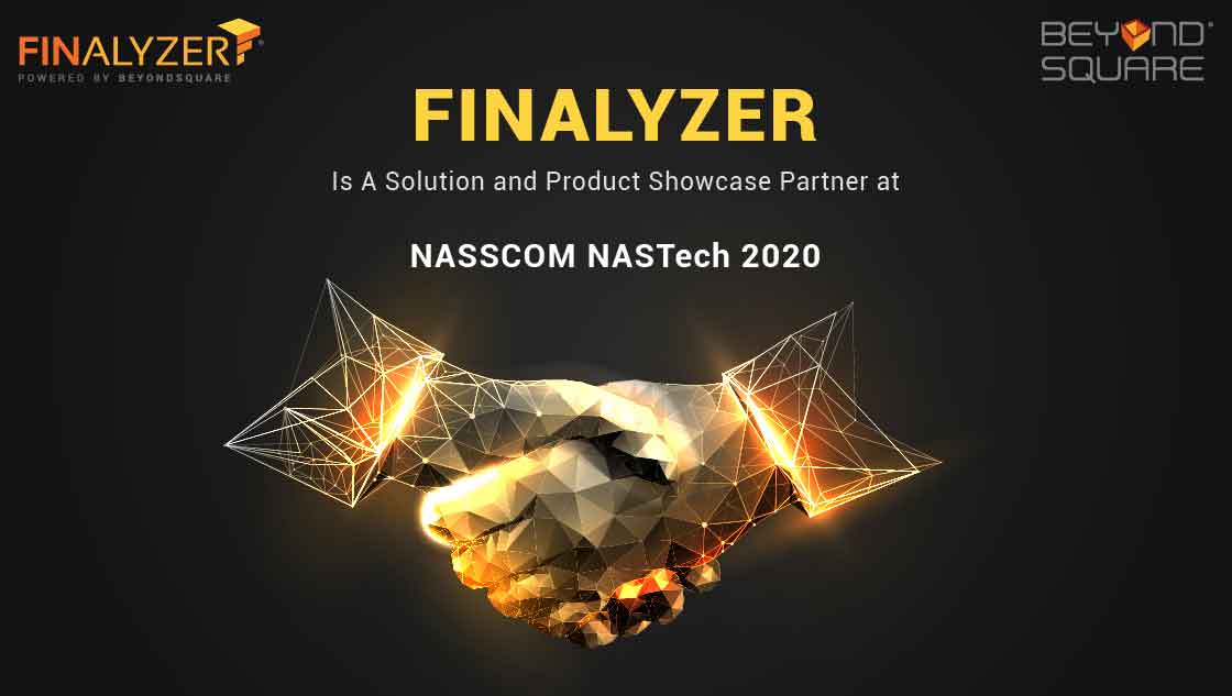 FinAlyzer is a Solution and Product Showcase Partner at NASSCOM’s – NASTech 2020