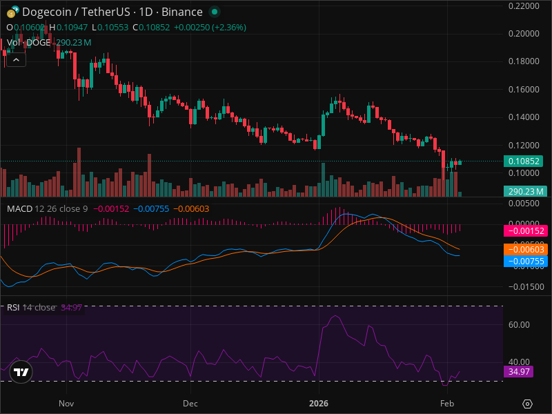 DOGE Warning: Key Support Level Being Tested Right Now