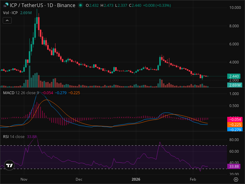 ICP's Pullback Creates Rare Entry Point - Technical Analysis