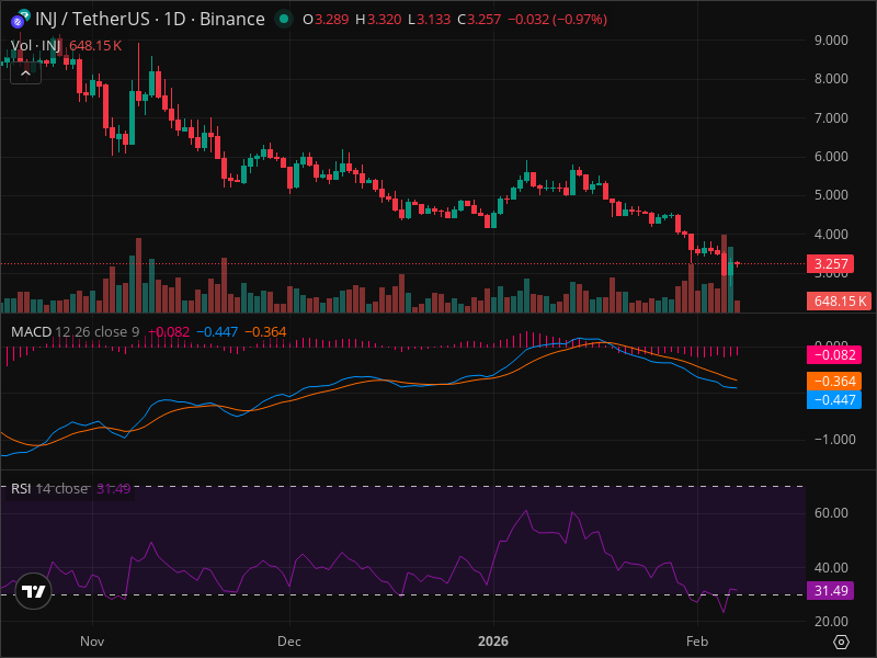 INJ Breakout Imminent? 5 Chart Patterns Aligning Now