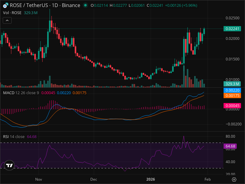 ROSE Breakout Imminent? 5 Chart Patterns Aligning Now