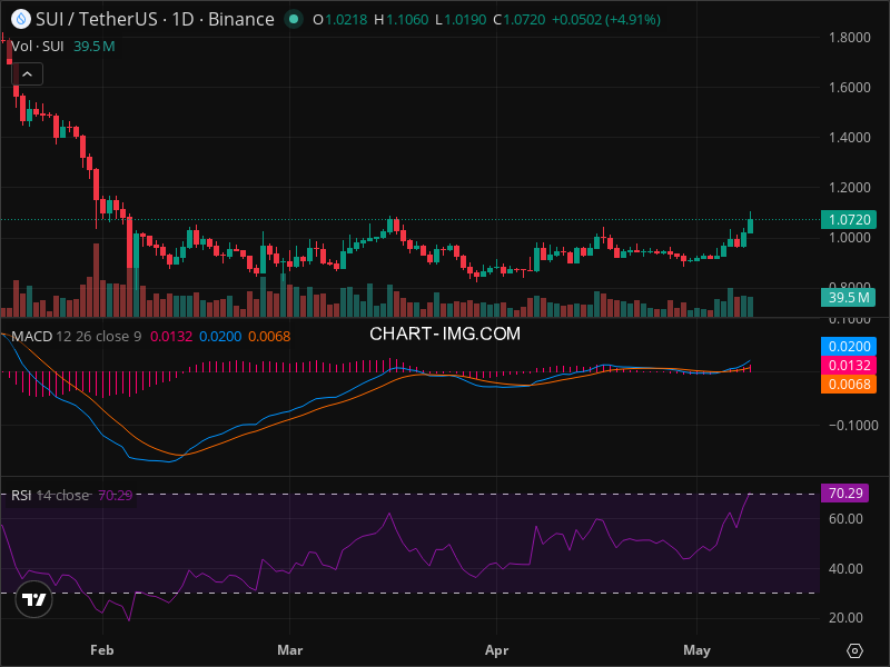 SUI Breakout Imminent? 5 Chart Patterns Aligning Now