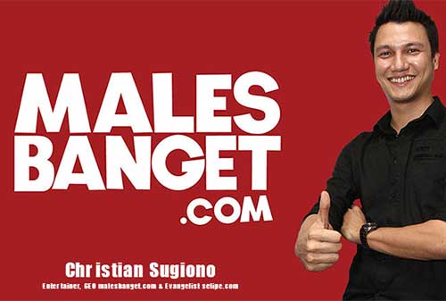 Kisah Sukses Christian Sugiono Pendiri MalesBanget.com