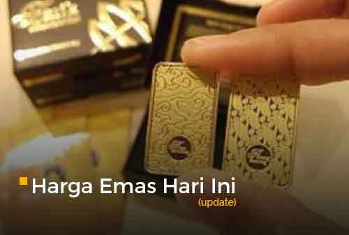 Harga Emas Hari Ini 30 Maret 2020 adalah Rp926.000 per gram