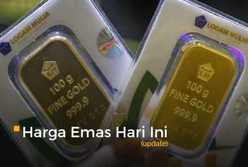 Harga Emas Hari Ini 26 Maret 2020 adalah Rp924.000 per gram