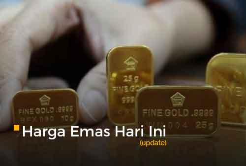 Harga Emas Hari Ini 27 Maret 2020 adalah Rp924.000 per gram