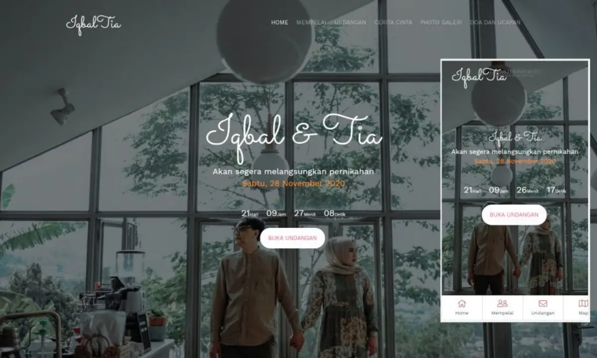 contoh undangan online