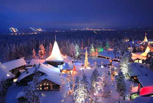 Liburan Natal Santa Claus Village Finlandia - Finansialku