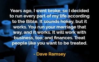 Kata-kata Bijak Dave Ramsey Menjalani Setiap Bagian Hidup - Finansialku