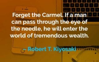 Kata-kata Motivasi Robert T. Kiyosaki Memasuki Dunia dengan Kekayaan - Finansialku