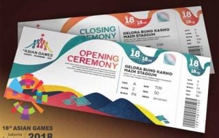 Tiket Asian Games 2018 - Finansialku