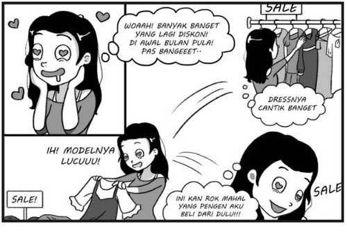 Komik Pentingnya Membuat Anggaran Keuangan Untuk Mahasiswa 2 - Finansialku