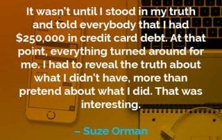 Kata-kata Motivasi Suze Orman Utang Kartu Kredit - Finansialku