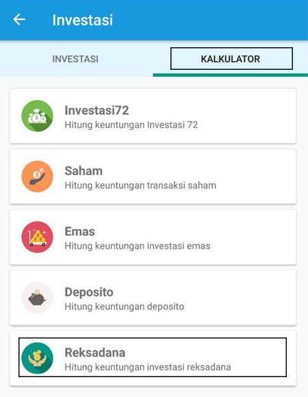 Investasi Kalkulator Aplikasi Finansialku 1