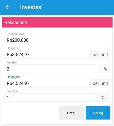 Investasi Kalkulator Aplikasi Finansialku 2