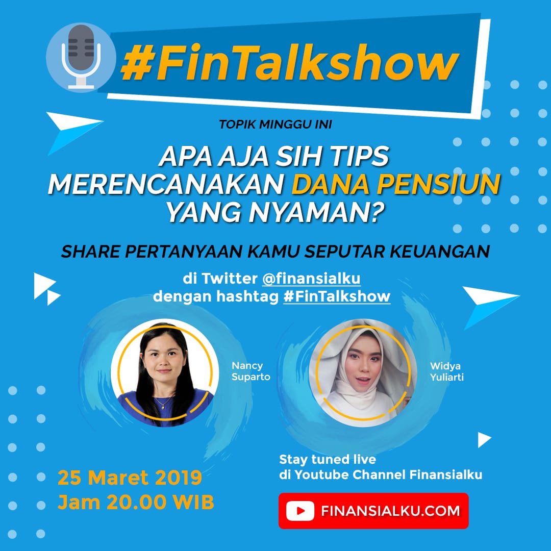 Talkshow: Bagaimana Cara Pensiun Dengan Uang Banyak Tanpa Repotin Anak