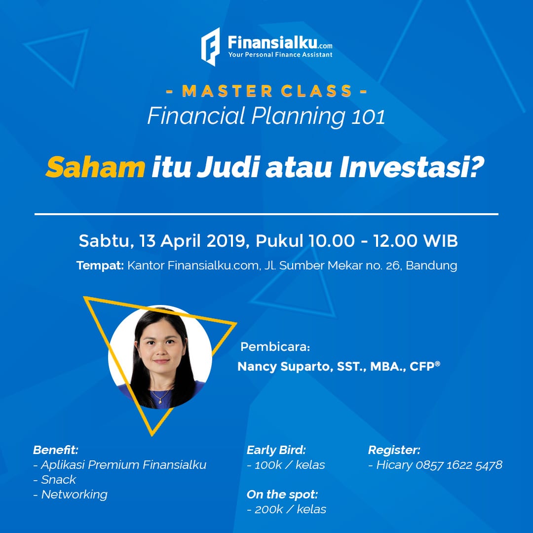 Masterclass Saham Judi atau Investasi