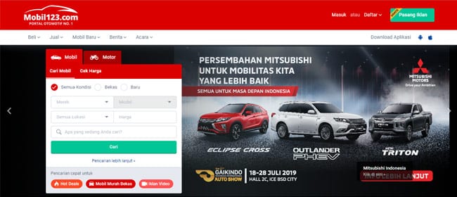 Jual Beli Mobil Bekas 02 (Mobil123) - Finansialku