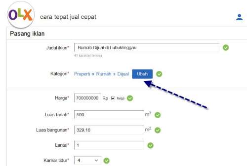 5 Tips Jual Rumah Di Olx Agar Cepat Laris