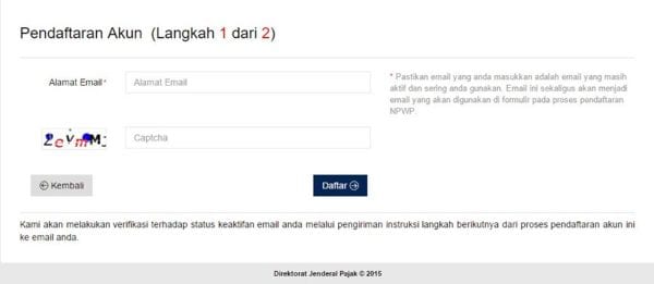 Cara Praktis dan Mudah Daftar NPWP Online Melalui Ereg Pajak 02 - Finansialku