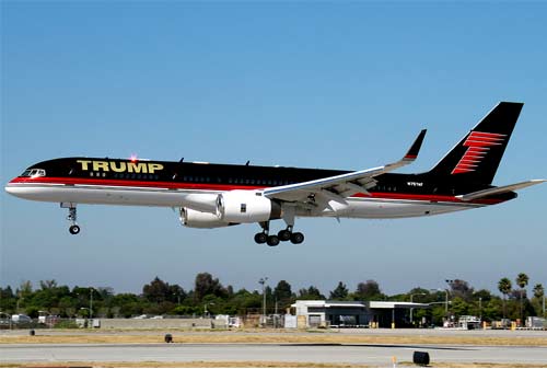 Trump Boeing 757 - Finansialku