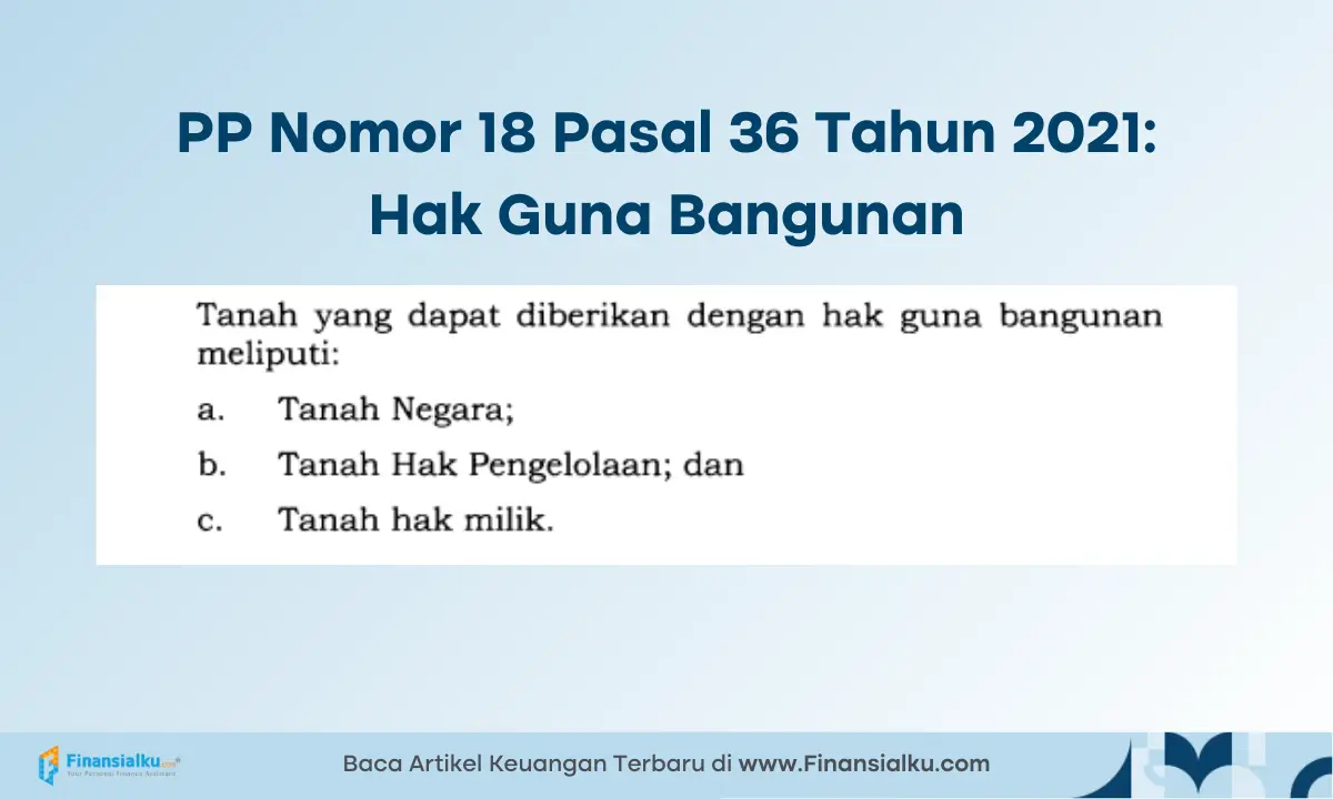 peraturan hak guna bangunan