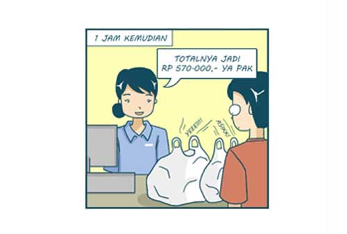 Lagi Musim Diskon, Ini Tipsnya Supaya Ga Kalap Belanja 04 Komik - Finansialku