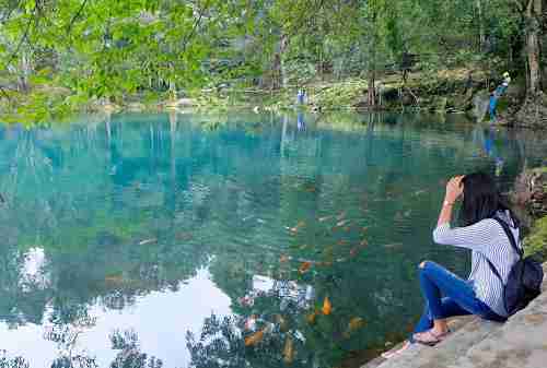 Wisata di Kuningan 02. Telaga Biru Cicerem